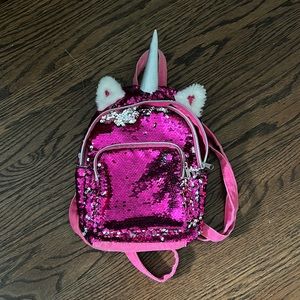 Unicorn Sequin Backpack